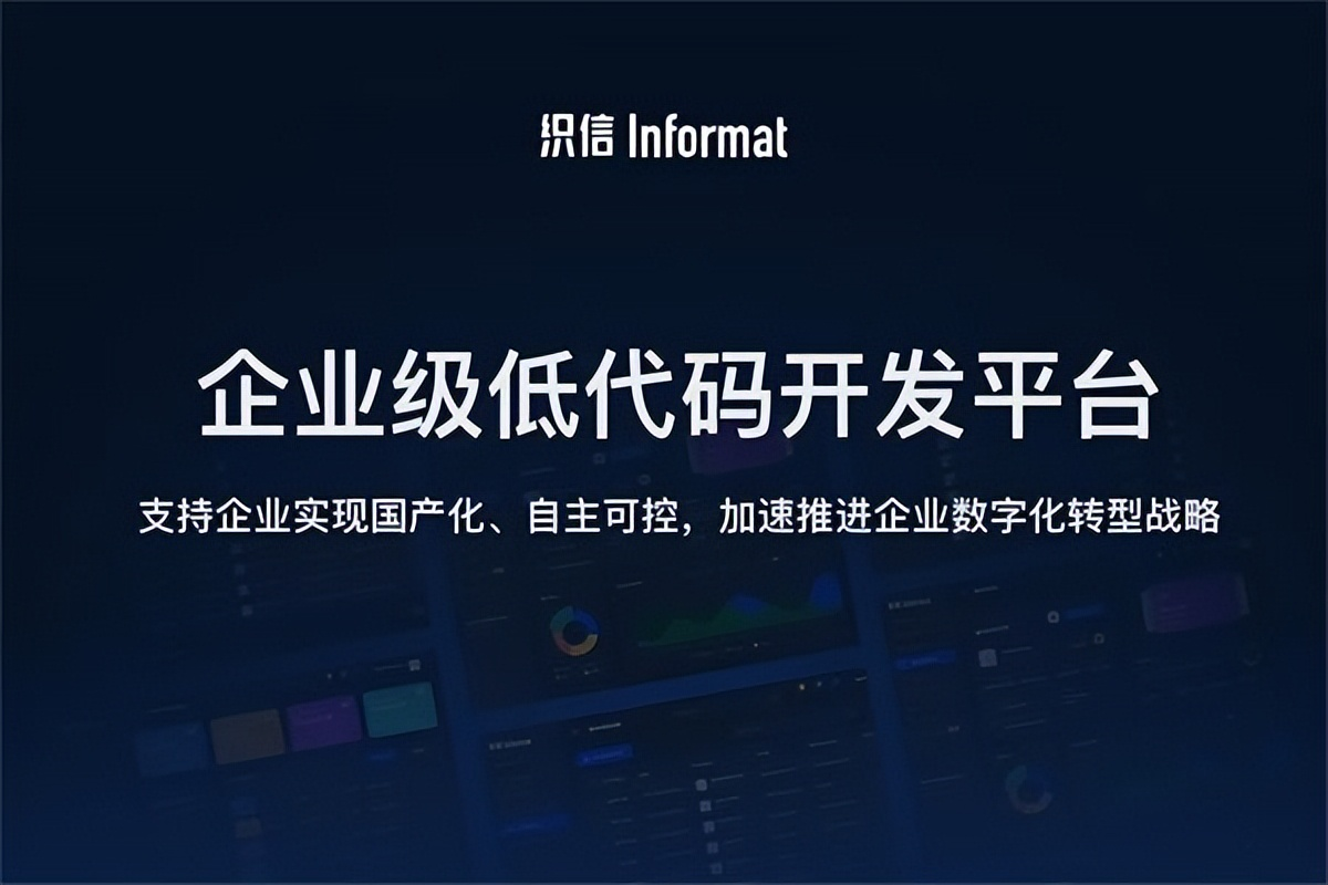 织信企业级低代码平台